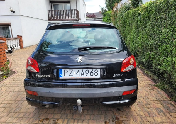 Peugeot 206 plus cena 9800 przebieg: 138000, rok produkcji 2009 z Luboń małe 37